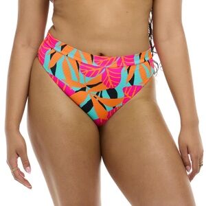 Body Glove Women's Standard Marlee High Waist Bikini Bottom Swimsuit, Canopy